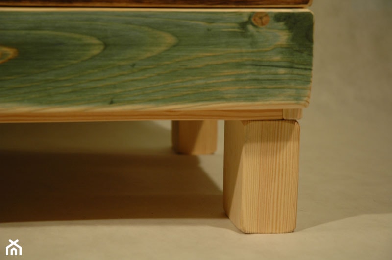 Komoda zielona - Salon, styl rustykalny - zdjęcie od Mebloluby
