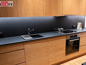 Drewno w kuchni - Kuchnia, styl nowoczesny - zdjęcie od Meble na wymiar Kulenty