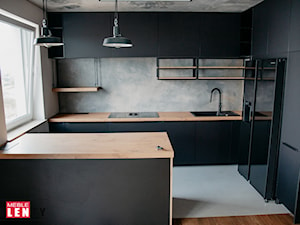 Loftowa kuchnia - Kuchnia, styl industrialny - zdjęcie od Meble na wymiar Kulenty
