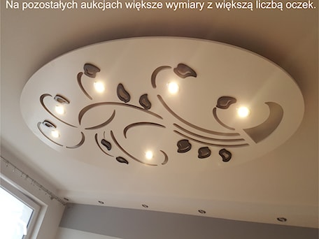 Aranżacje wnętrz - Salon: Plafon żyrandol TKLED Owal Kwiat - TKLED Tomasz Kubik. Przeglądaj, dodawaj i zapisuj najlepsze zdjęcia, pomysły i inspiracje designerskie. W bazie mamy już prawie milion fotografii!