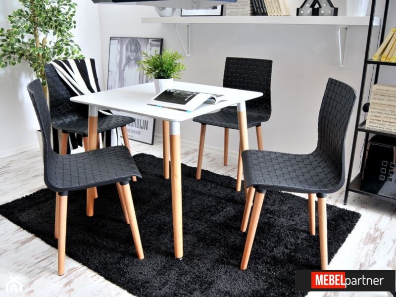 Stół WORK z krzesłem SWISS - zdjęcie od Mebel-Partner - Homebook