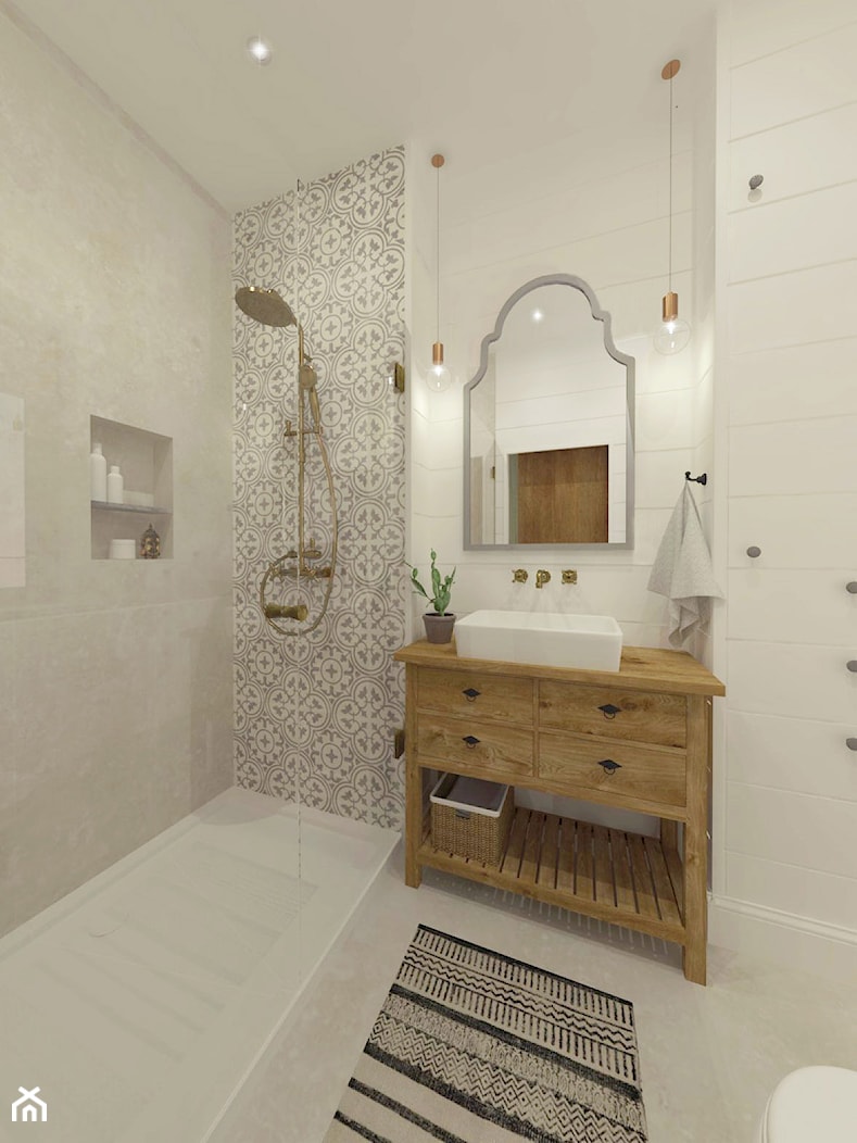 Rustykalna łazienka - zdjęcie od LUSH Design - Homebook