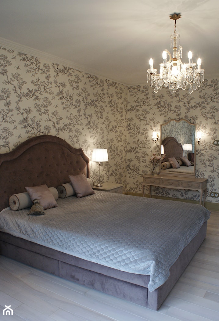 Sypialnia w kwiatach. - zdjęcie od LUSH Design - Homebook
