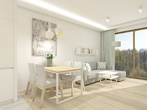 Salon w bieli - zdjęcie od LUSH Design