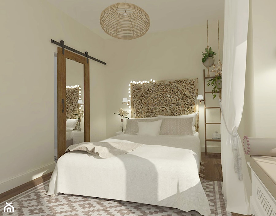 Sypialnia z widokiem - zdjęcie od LUSH Design
