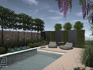 Ogród śródziemnomorski - Ogród, styl nowoczesny - zdjęcie od MIA studio