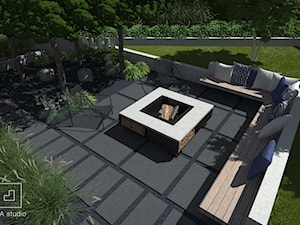 Palenisko ogrodowe nowoczesne - zdjęcie od MIA studio