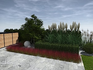 Kule świetlne w ogrodzie - zdjęcie od MIA studio