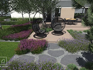 Ogród w stylu skandynawskim - zdjęcie od MIA studio
