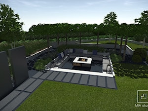 Ogród z paleniskiem - zdjęcie od MIA studio