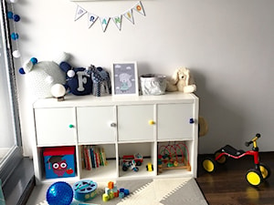 Pokój 1,5 rocznego Frania #pokojdziecka - Biały pokój dziecka dla dziecka - zdjęcie od Zosia Sikorska