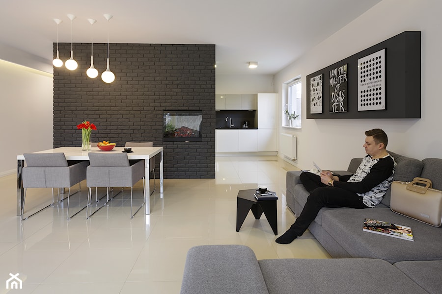 mieszkanie nowoczesne - Salon, styl nowoczesny - zdjęcie od StudioAtoato