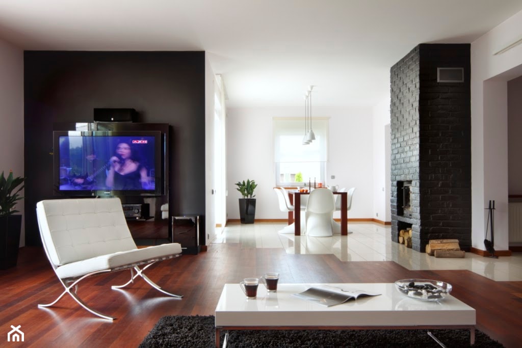 rezydencja 250m2 - Salon, styl nowoczesny - zdjęcie od StudioAtoato - Homebook