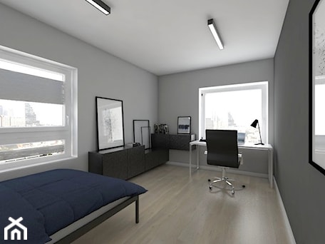 Aranżacje wnętrz - Biuro: apartament minimalizm - Biuro, styl minimalistyczny - StudioAtoato. Przeglądaj, dodawaj i zapisuj najlepsze zdjęcia, pomysły i inspiracje designerskie. W bazie mamy już prawie milion fotografii!