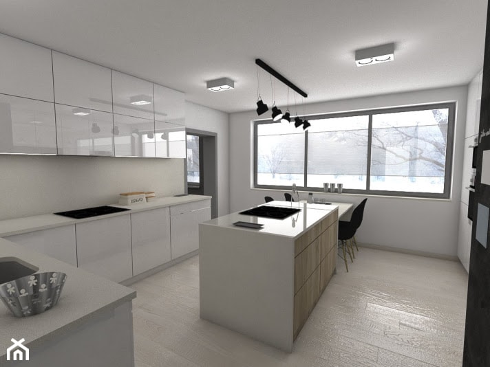 rezydencja 270m2 - Kuchnia, styl nowoczesny - zdjęcie od StudioAtoato