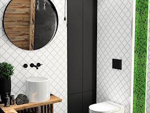 WC z Arabeską i łupkiem Black Slate 120x60 - zdjęcie od kaflando