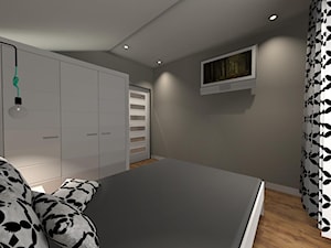 Dom jednorodzinny - Sypialnia - zdjęcie od EBBE Design Projektowanie Wnętrz
