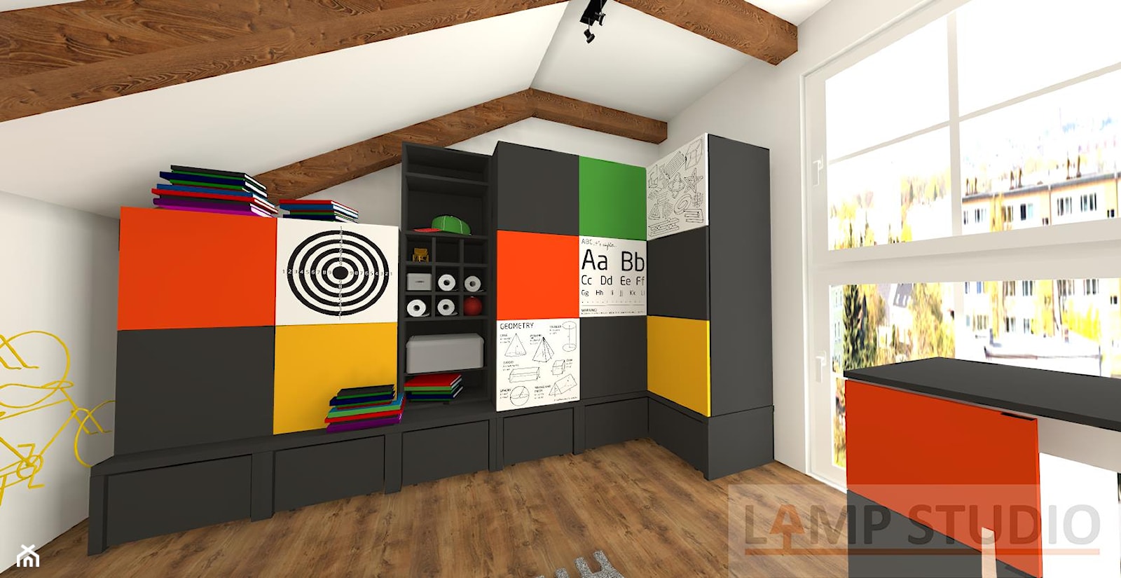 pokój nastolatka meble Vox - zdjęcie od EBBE Design Projektowanie Wnętrz - Homebook