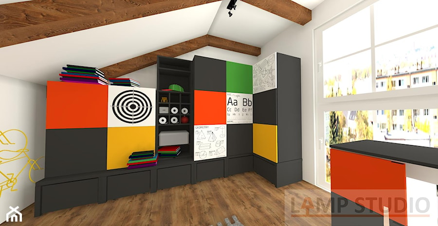 pokój nastolatka meble Vox - zdjęcie od EBBE Design Projektowanie Wnętrz