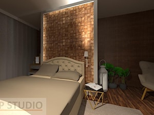 Sypialnia - Sypialnia, styl nowoczesny - zdjęcie od EBBE Design Projektowanie Wnętrz