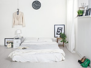 Kolekcja Tikkurila Optiva White - Średnia biała sypialnia - zdjęcie od Tikkurila