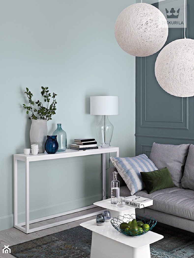 Kolekcja Tikkurila Color Now - Mały szary salon, styl tradycyjny - zdjęcie od Tikkurila - Homebook