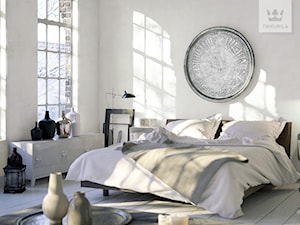 Kolekcja Tikkurila Deco Grey - Mała biała sypialnia - zdjęcie od Tikkurila