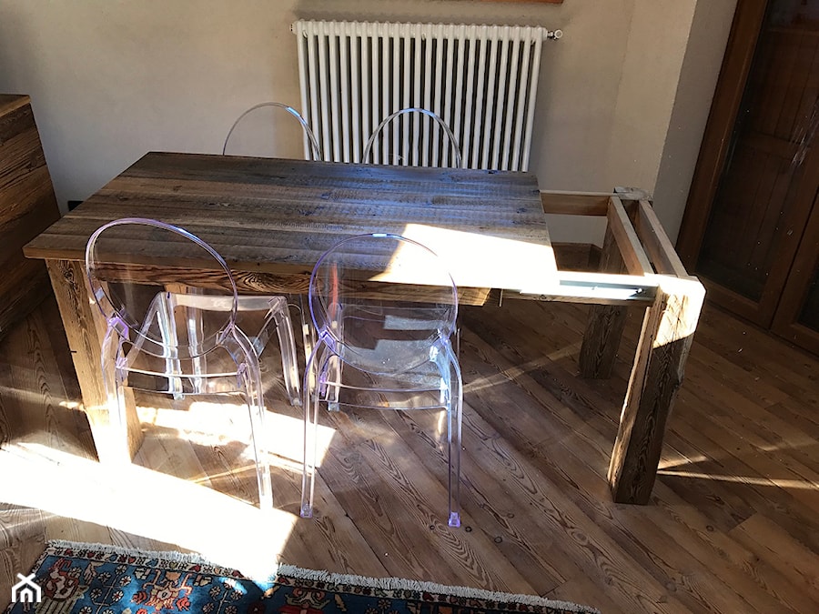 Stół ze starego drewna - zdjęcie od alldeco
