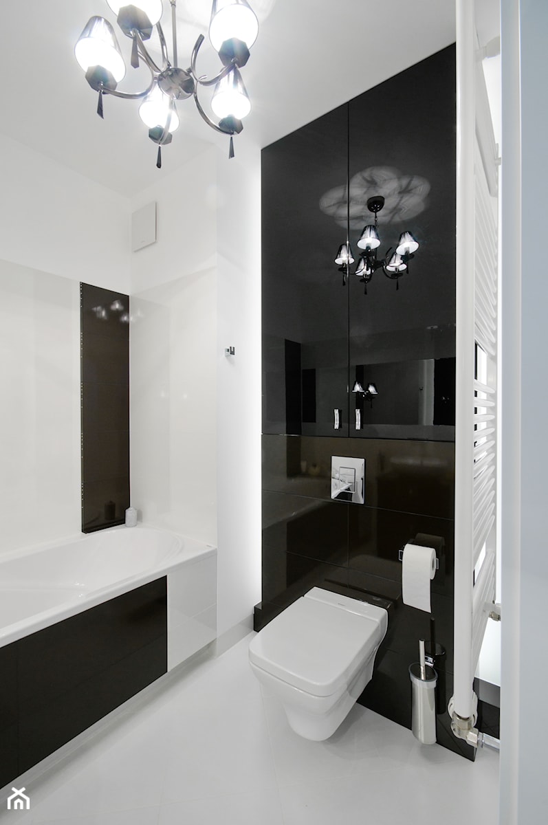 Apartament Saska - Łazienka, styl nowoczesny - zdjęcie od BB Studio - Projektowanie Wnętrz