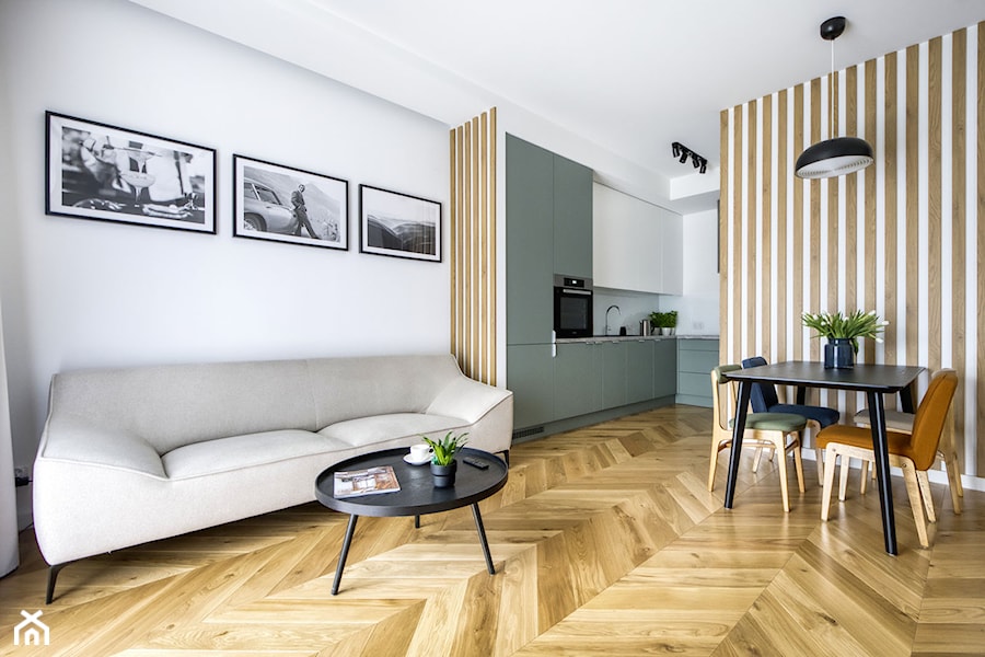 Małe mieszkanie Praga Północ - Kuchnia, styl nowoczesny - zdjęcie od BB Studio - Projektowanie Wnętrz