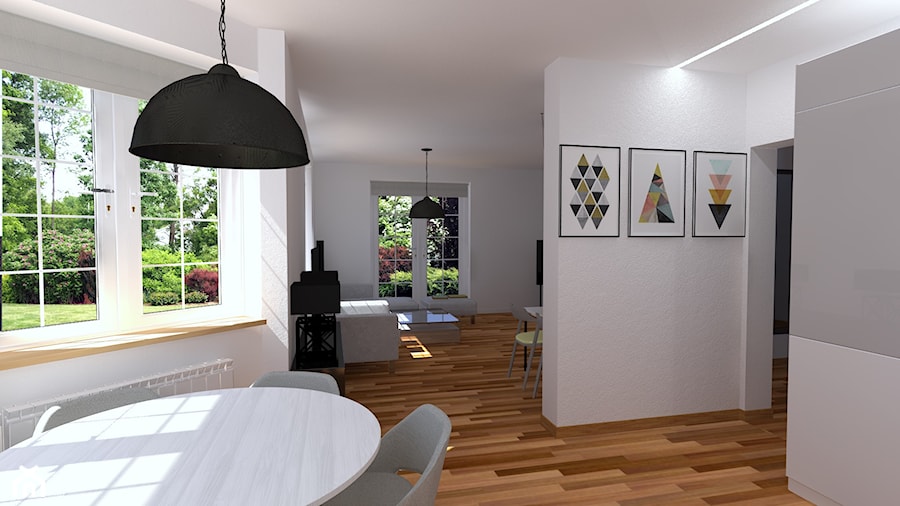 Kuchnia w domu jednorodzinnym na Bielanach - Kuchnia, styl nowoczesny - zdjęcie od Projekt Simple by Prokop Sylwia