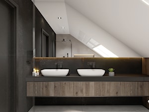 Łazienka na piętrze | wersja 2 - zdjęcie od NOI CONCEPT