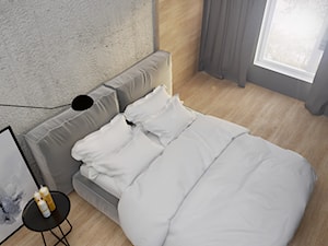 Nowoczesna sypialnia w mieszkaniu na sprzedaż - zdjęcie od NOI CONCEPT