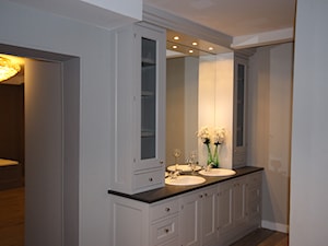 Łazienki - Średnia z dwoma umywalkami łazienka, styl skandynawski - zdjęcie od ELEN-Pasja Tworzenie Mebli
