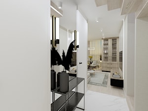 Dwupoziomowy Apartament ŻOLIBORZ - Hol / przedpokój, styl nowoczesny - zdjęcie od Piwońska&Serwa