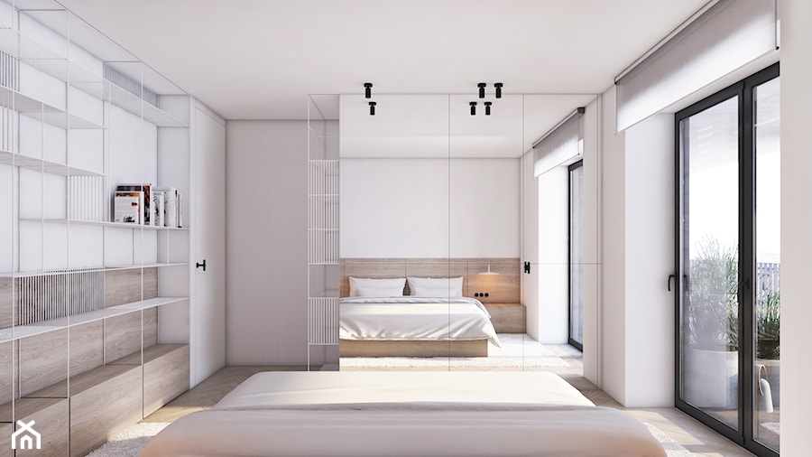Wawrzyńca - Sypialnia, styl minimalistyczny - zdjęcie od Motifo Architektura & Wnętrza