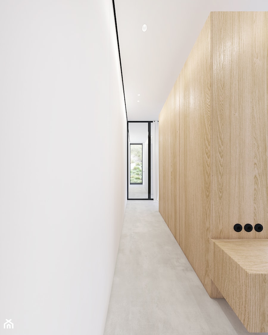 Sułkowice - Duża garderoba, styl minimalistyczny - zdjęcie od Motifo Architektura & Wnętrza