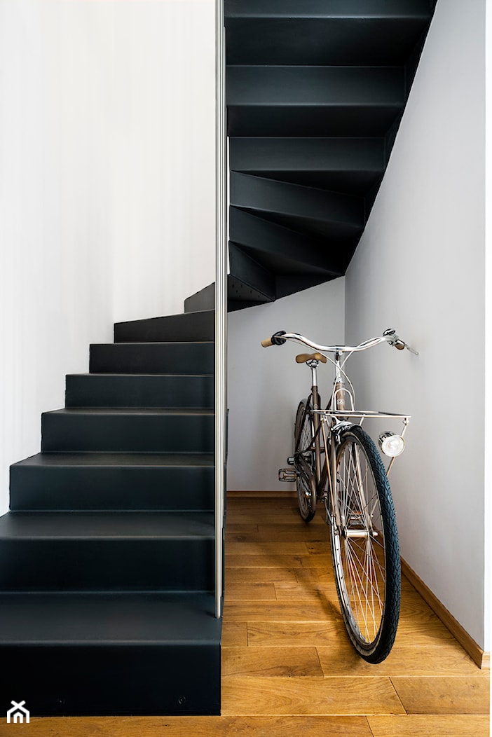 NOWA HUTA - Schody, styl minimalistyczny - zdjęcie od Motifo Architektura & Wnętrza - Homebook