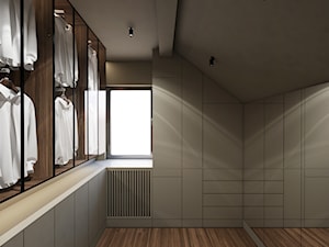 Janowskiego - Garderoba, styl minimalistyczny - zdjęcie od Motifo Architektura & Wnętrza