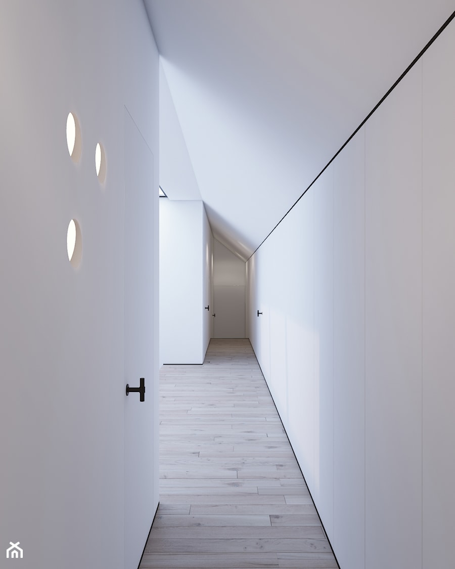 Nowy Sącz - Hol / przedpokój, styl minimalistyczny - zdjęcie od Motifo Architektura & Wnętrza
