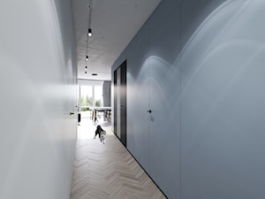 Oś. Oświecenia - Hol / przedpokój, styl minimalistyczny - zdjęcie od Motifo Architektura & Wnętrza