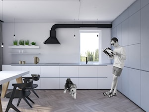 Oś. Oświecenia - Kuchnia, styl minimalistyczny - zdjęcie od Motifo Architektura & Wnętrza