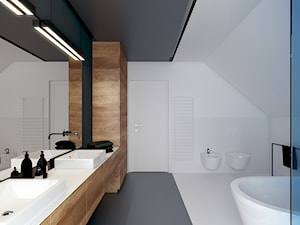 DOM_WRZĄSOWICE - Łazienka, styl minimalistyczny - zdjęcie od Motifo Architektura & Wnętrza