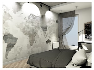 sypialnia w mieszkaniu - Sypialnia - zdjęcie od Katarzyna Wróbel