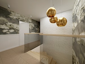 Dom szeregówka - Schody, styl skandynawski - zdjęcie od Biuro projektowe Joanna Karwowska