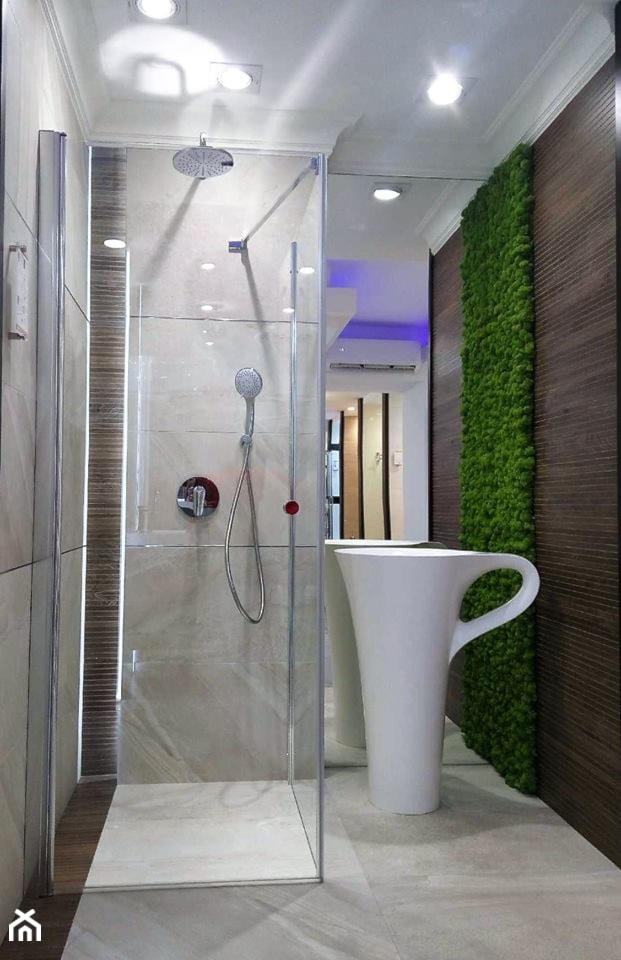 mech chrobotek reniferowy w łazience - zdjęcie od JUKO green design - Homebook