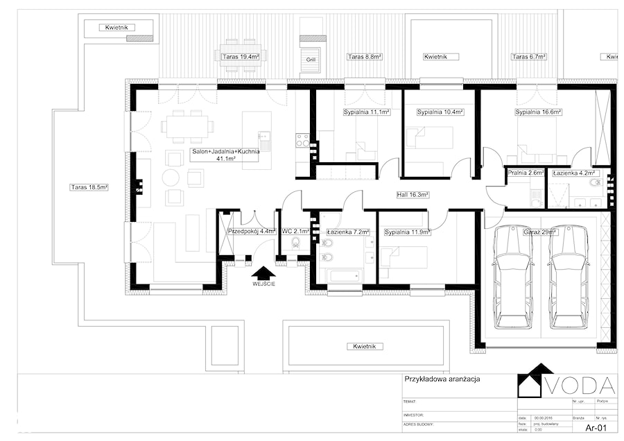 Dom pod Milanówkiem - zdjęcie od VODA Architekci