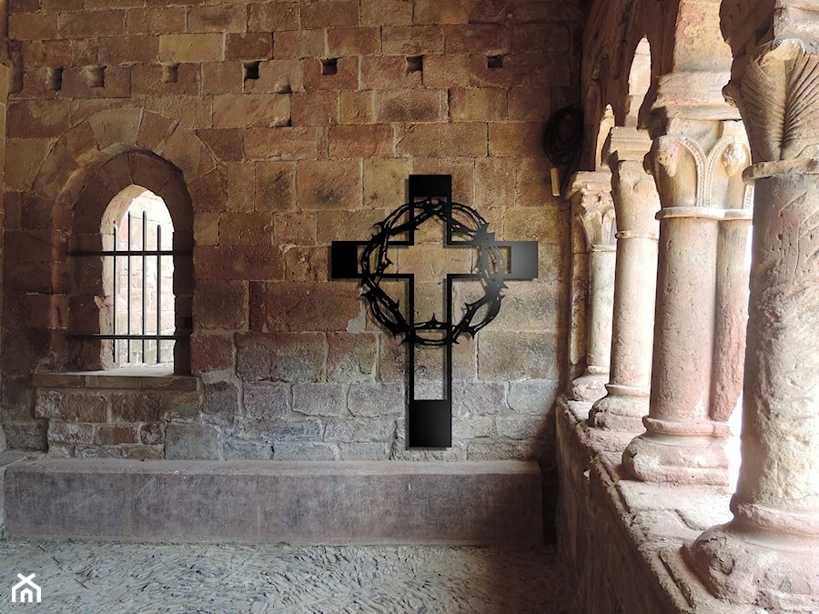 Dekor krzyż metal malowany proszkowo - zdjęcie od RAGGIO