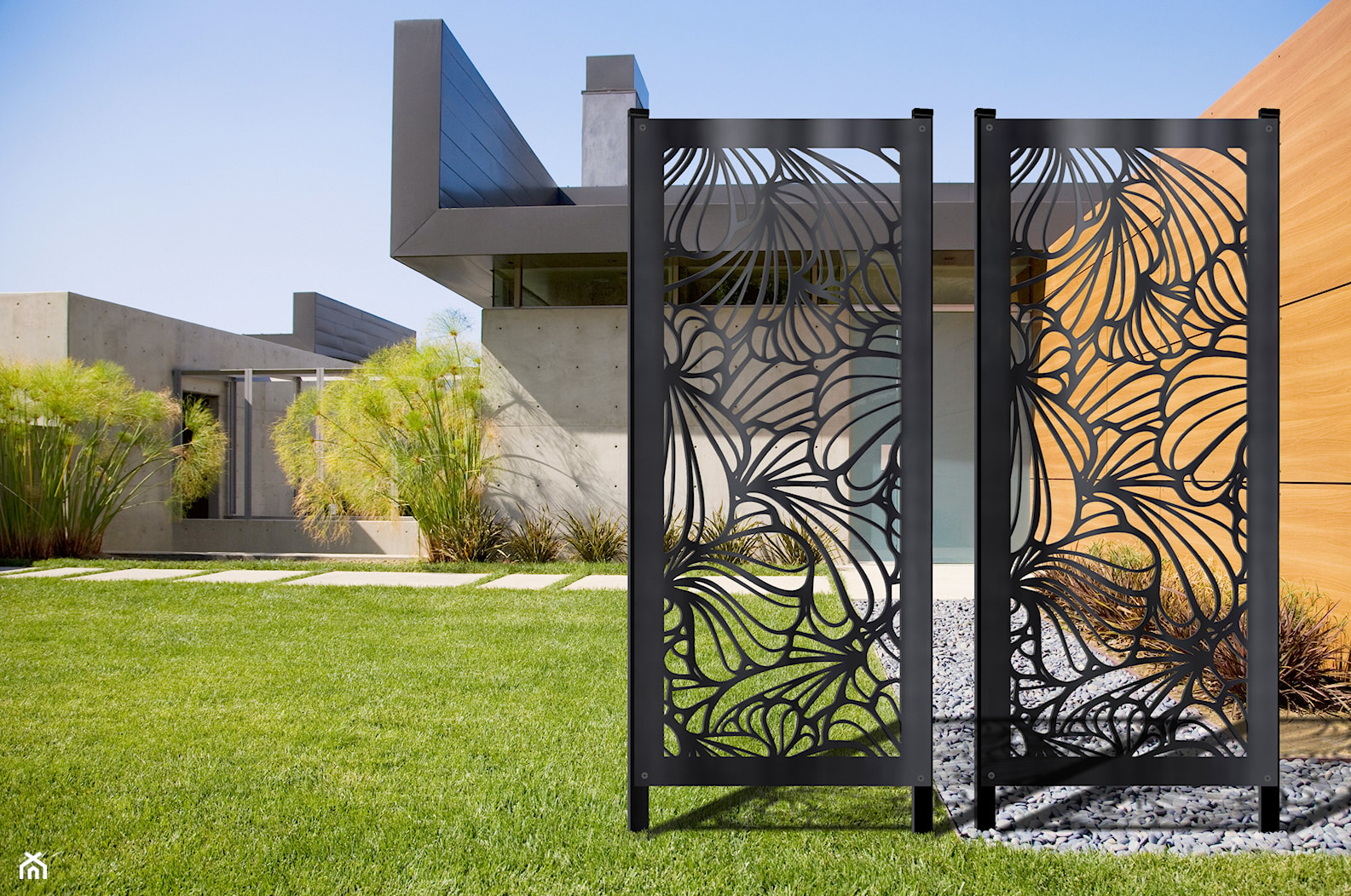 Nowoczesna dekoracja ogrodowa panel dekoracyjny RAGGIO - zdjęcie od RAGGIO - Homebook