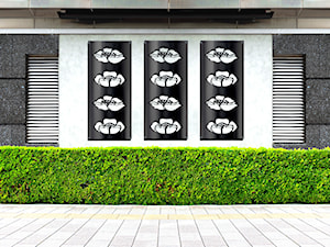 Nowoczesne dekoracje ogrodowe panele dekoracyjne z metalu - zdjęcie od RAGGIO